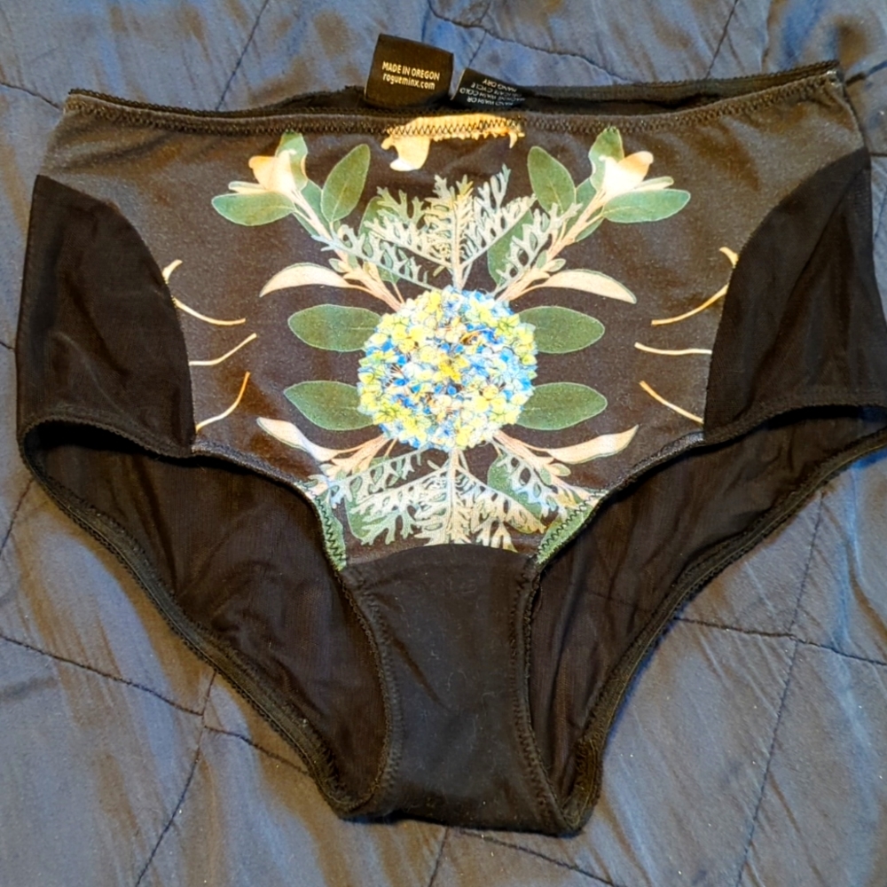 Rogue Minx mesh cottage core witch brief